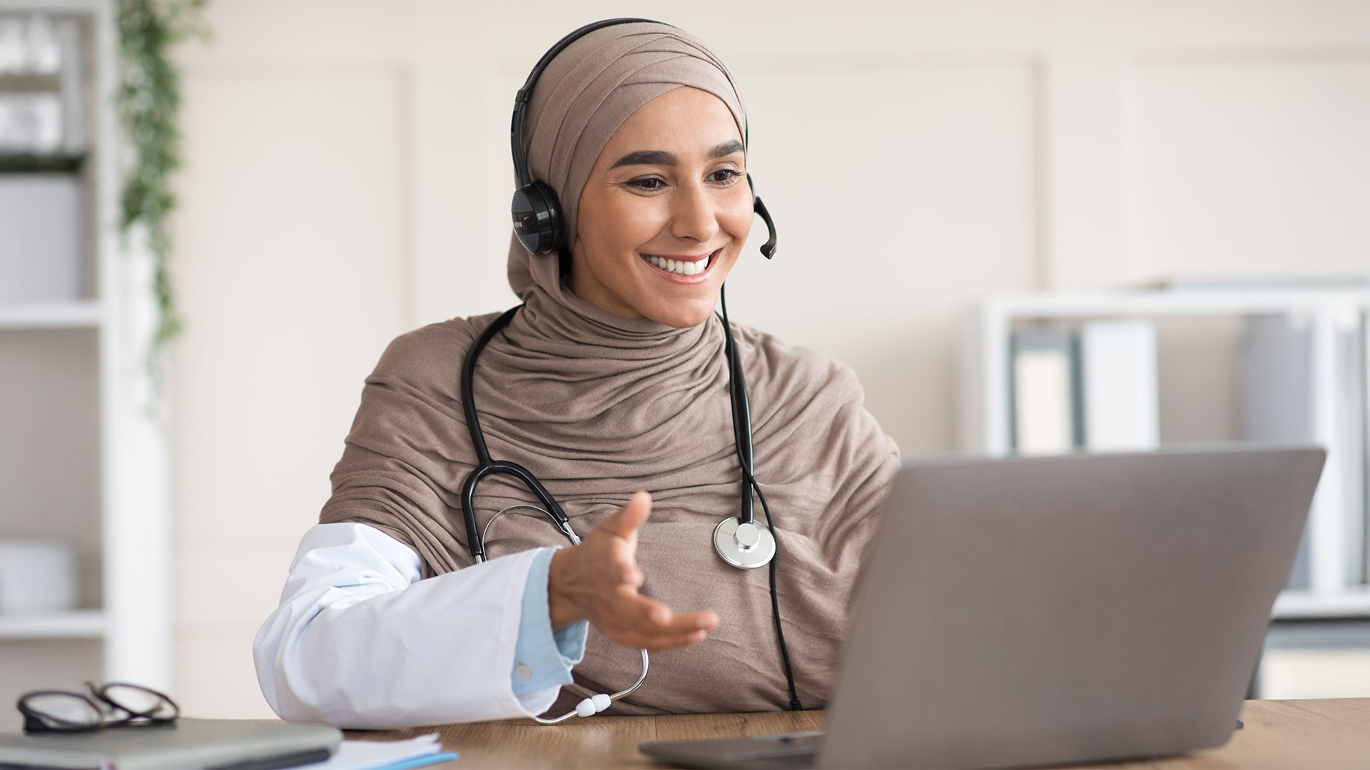 “Microsoft Copilot for healthcare practices supporting doctors in managing patient communication.”