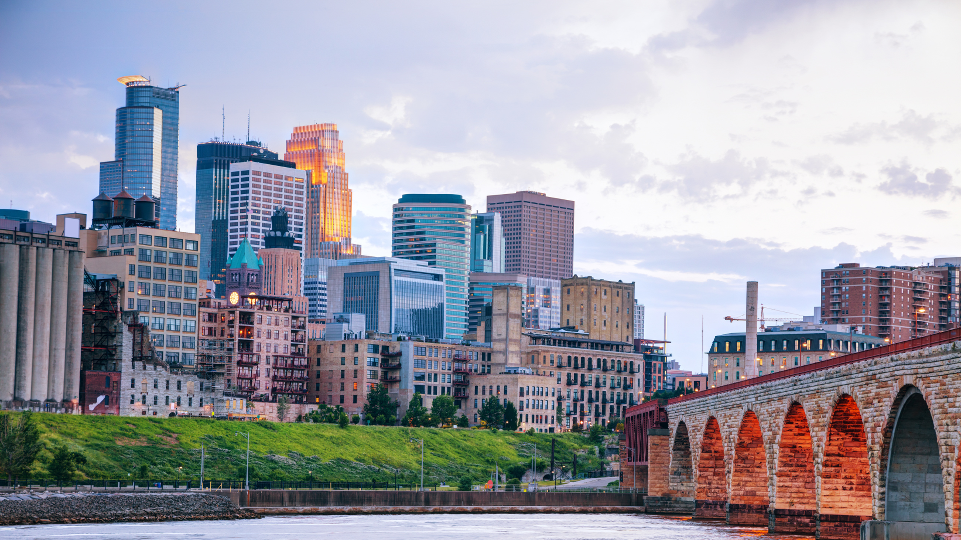 Twin Cities business solutions in Minneapolis skyline